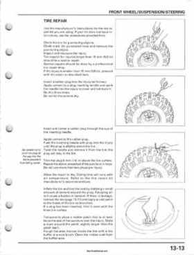 2001-2006 Honda TRX 300EX Sportrax 300EX Factory Service Manual, Page 211