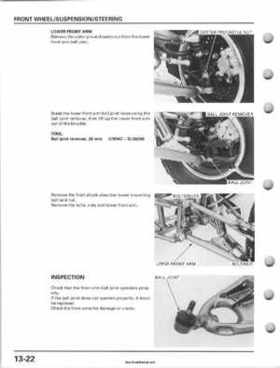 2001-2006 Honda TRX 300EX Sportrax 300EX Factory Service Manual, Page 220