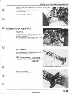 2001-2006 Honda TRX 300EX Sportrax 300EX Factory Service Manual, Page 223