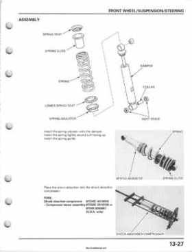 2001-2006 Honda TRX 300EX Sportrax 300EX Factory Service Manual, Page 225
