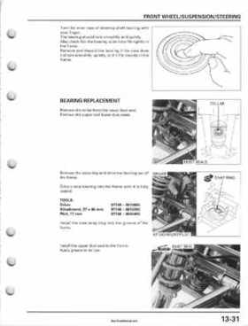 2001-2006 Honda TRX 300EX Sportrax 300EX Factory Service Manual, Page 229