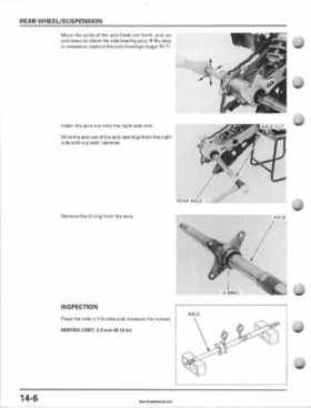 2001-2006 Honda TRX 300EX Sportrax 300EX Factory Service Manual, Page 240