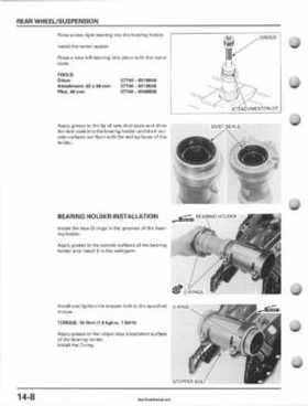 2001-2006 Honda TRX 300EX Sportrax 300EX Factory Service Manual, Page 242