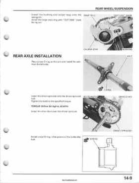 2001-2006 Honda TRX 300EX Sportrax 300EX Factory Service Manual, Page 243