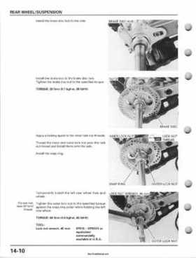 2001-2006 Honda TRX 300EX Sportrax 300EX Factory Service Manual, Page 244