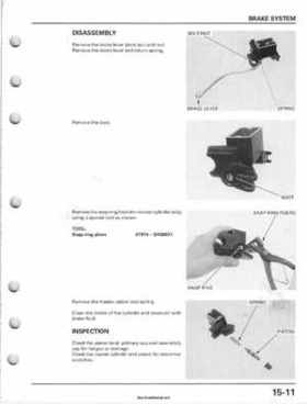 2001-2006 Honda TRX 300EX Sportrax 300EX Factory Service Manual, Page 263