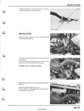 2001-2006 Honda TRX 300EX Sportrax 300EX Factory Service Manual, Page 269
