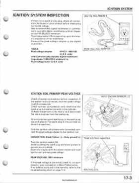 2001-2006 Honda TRX 300EX Sportrax 300EX Factory Service Manual, Page 291