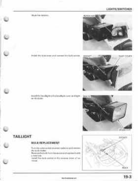 2001-2006 Honda TRX 300EX Sportrax 300EX Factory Service Manual, Page 309