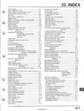 2001-2006 Honda TRX 300EX Sportrax 300EX Factory Service Manual, Page 319