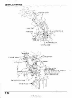 2003 Honda ATV TRX650FA Rincon Factory Service Manual, Page 26