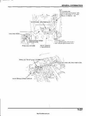 2003 Honda ATV TRX650FA Rincon Factory Service Manual, Page 31