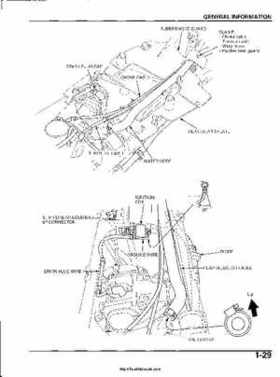 2003 Honda ATV TRX650FA Rincon Factory Service Manual, Page 33