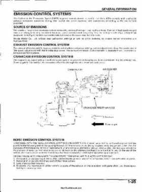 2003 Honda ATV TRX650FA Rincon Factory Service Manual, Page 39