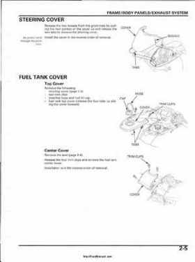 2003 Honda ATV TRX650FA Rincon Factory Service Manual, Page 45