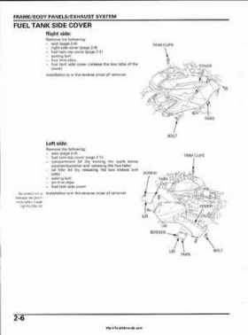 2003 Honda ATV TRX650FA Rincon Factory Service Manual, Page 46