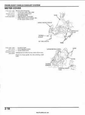 2003 Honda ATV TRX650FA Rincon Factory Service Manual, Page 58