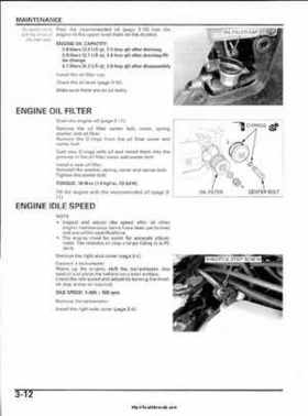 2003 Honda ATV TRX650FA Rincon Factory Service Manual, Page 72