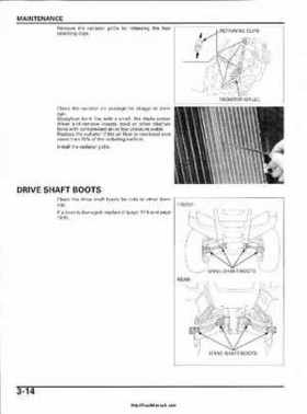 2003 Honda ATV TRX650FA Rincon Factory Service Manual, Page 74