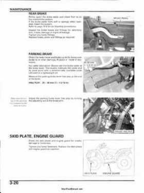 2003 Honda ATV TRX650FA Rincon Factory Service Manual, Page 80