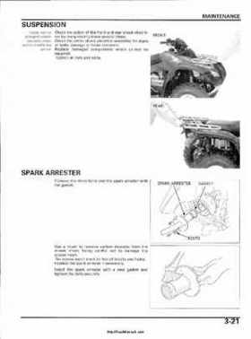 2003 Honda ATV TRX650FA Rincon Factory Service Manual, Page 81