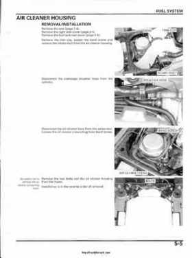 2003 Honda ATV TRX650FA Rincon Factory Service Manual, Page 100