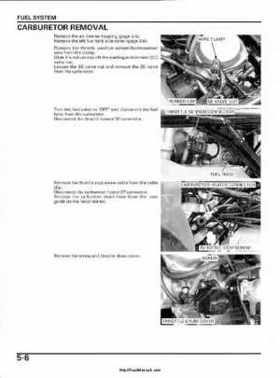 2003 Honda ATV TRX650FA Rincon Factory Service Manual, Page 101
