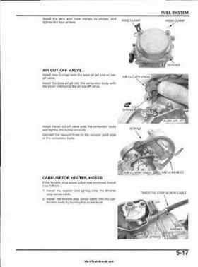 2003 Honda ATV TRX650FA Rincon Factory Service Manual, Page 112