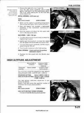 2003 Honda ATV TRX650FA Rincon Factory Service Manual, Page 116