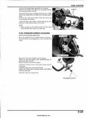 2003 Honda ATV TRX650FA Rincon Factory Service Manual, Page 118