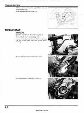 2003 Honda ATV TRX650FA Rincon Factory Service Manual, Page 126