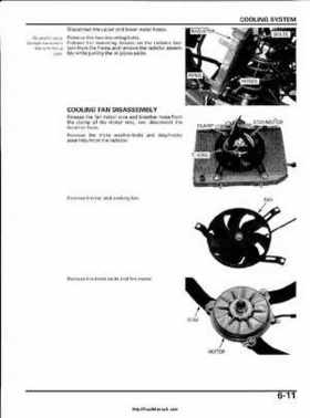 2003 Honda ATV TRX650FA Rincon Factory Service Manual, Page 129