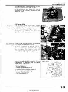 2003 Honda ATV TRX650FA Rincon Factory Service Manual, Page 131