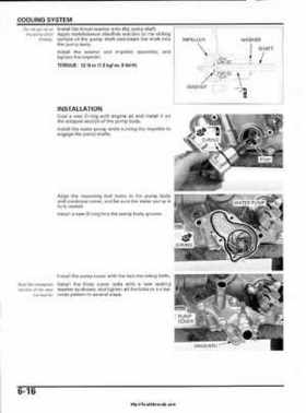 2003 Honda ATV TRX650FA Rincon Factory Service Manual, Page 134