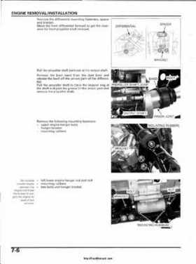 2003 Honda ATV TRX650FA Rincon Factory Service Manual, Page 141