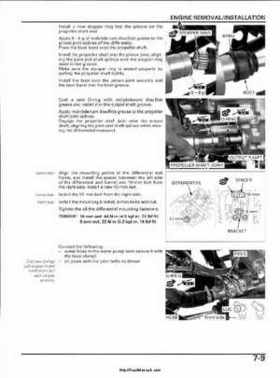 2003 Honda ATV TRX650FA Rincon Factory Service Manual, Page 144