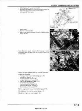 2003 Honda ATV TRX650FA Rincon Factory Service Manual, Page 146