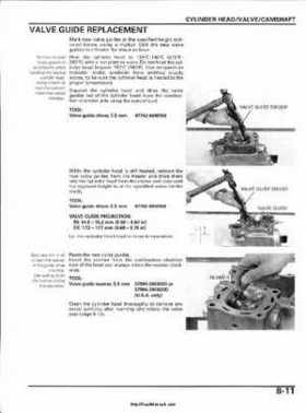 2003 Honda ATV TRX650FA Rincon Factory Service Manual, Page 157