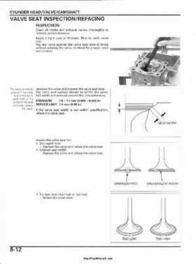 2003 Honda ATV TRX650FA Rincon Factory Service Manual, Page 158