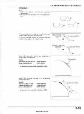 2003 Honda ATV TRX650FA Rincon Factory Service Manual, Page 159