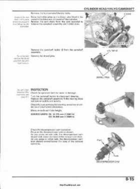 2003 Honda ATV TRX650FA Rincon Factory Service Manual, Page 161