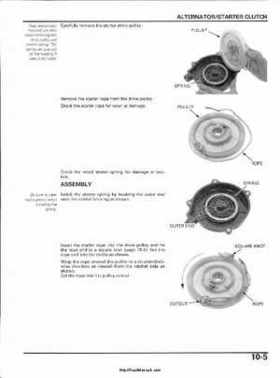 2003 Honda ATV TRX650FA Rincon Factory Service Manual, Page 183