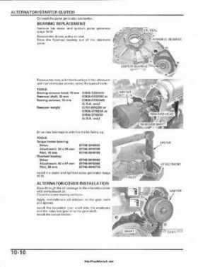 2003 Honda ATV TRX650FA Rincon Factory Service Manual, Page 188
