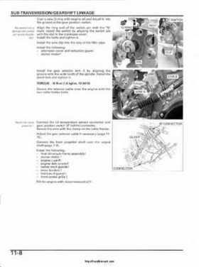 2003 Honda ATV TRX650FA Rincon Factory Service Manual, Page 201