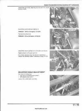 2003 Honda ATV TRX650FA Rincon Factory Service Manual, Page 208