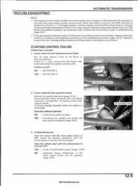 2003 Honda ATV TRX650FA Rincon Factory Service Manual, Page 214