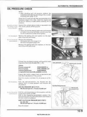 2003 Honda ATV TRX650FA Rincon Factory Service Manual, Page 218