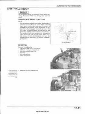 2003 Honda ATV TRX650FA Rincon Factory Service Manual, Page 222
