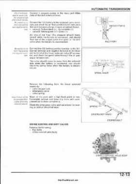 2003 Honda ATV TRX650FA Rincon Factory Service Manual, Page 224