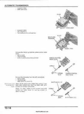 2003 Honda ATV TRX650FA Rincon Factory Service Manual, Page 225